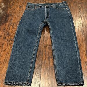 Levi’s 505 jeans size 38 by 29 red tab in EUC straight leg
